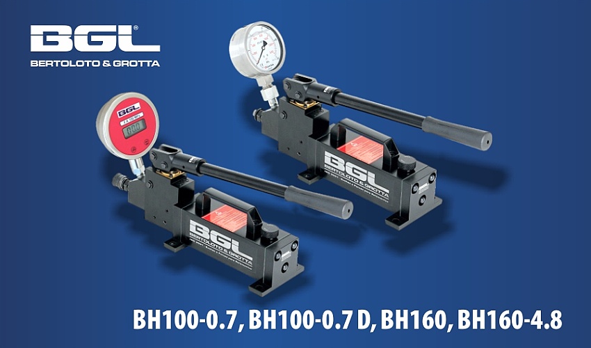 Hydraulic hand pumps