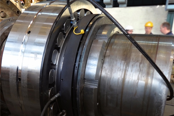 Installed hydraulic nut from NTN-SNR