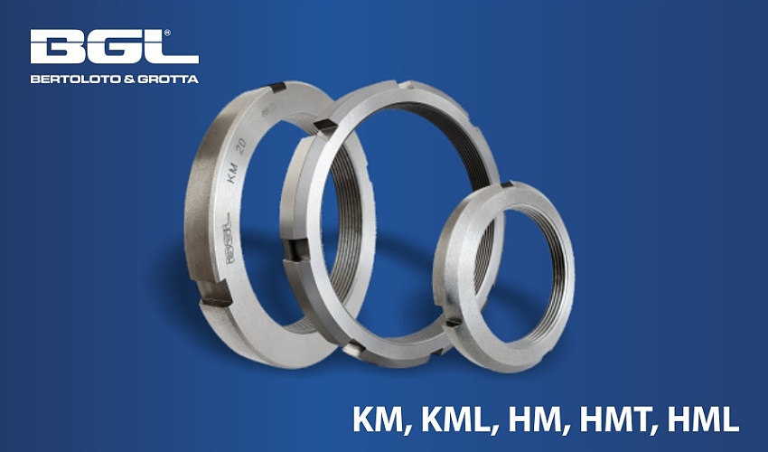 Locknuts KM, KML, HM, HMT, HML